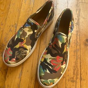 NWOT Sun + Stone Mens Reins Printed Loafer Slip-On Shoes